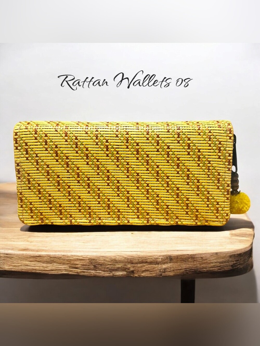 Handwoven Rattan Wallets - Picture 11 of 16